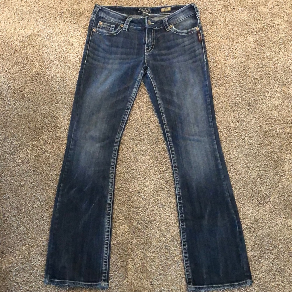 Silver Aiko Jeans